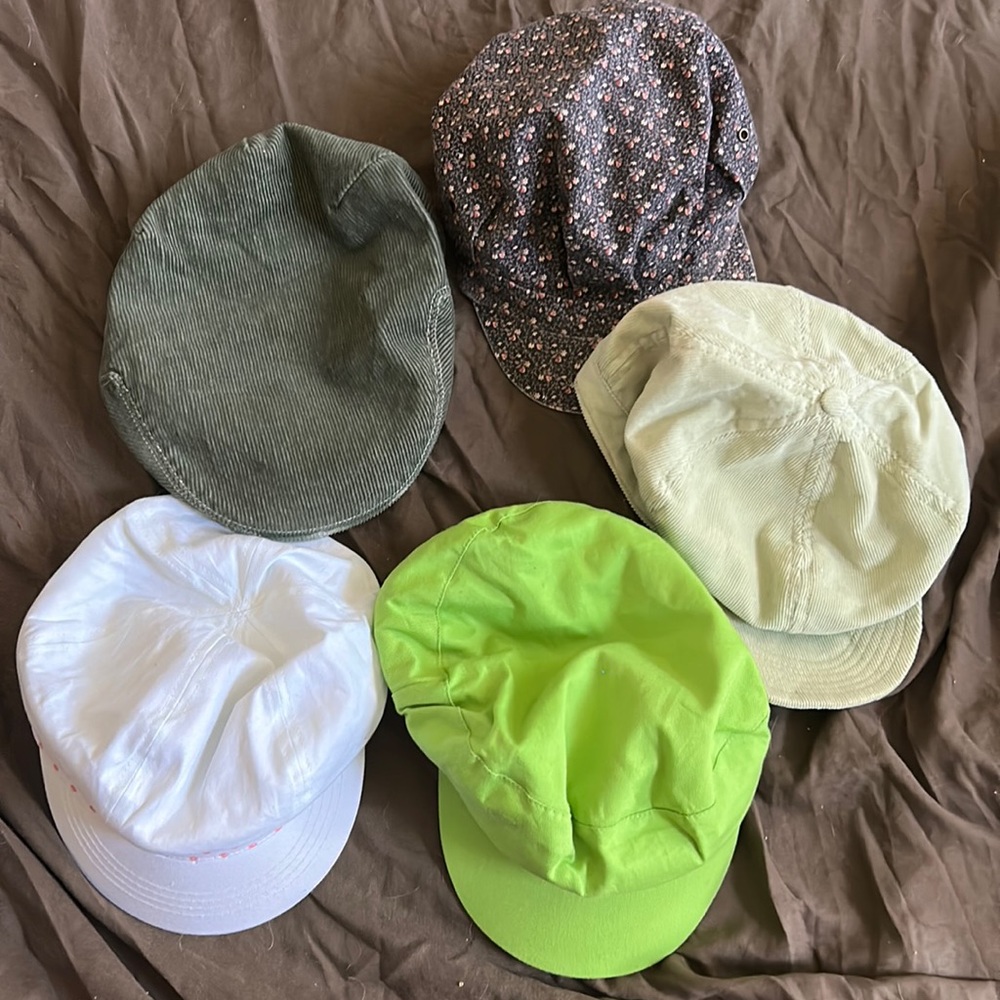 Vintage Newsboy Hats Bundle